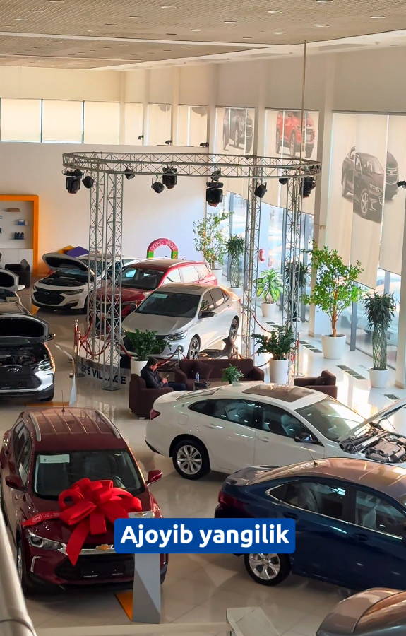 Drivers Village avtosalonidan ajoyib yangilik
